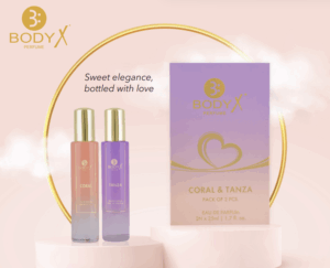 BODY X CORAL & TANZA Eau de Parfum - 2N x25 ml