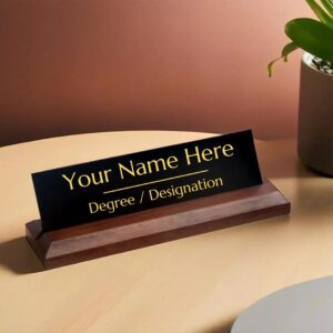 Desk Name Plates