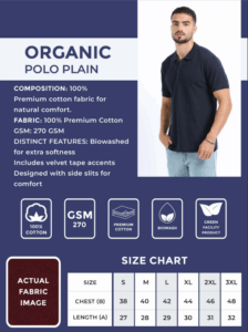 ORGANIC POLO PLAIN
