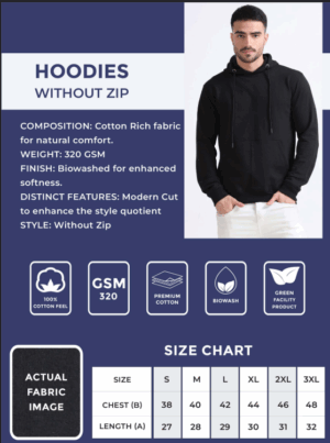 HOODIES WITHOUT ZIР