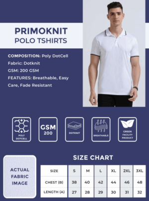 PRIMOKNIT POLO TSHIRTS