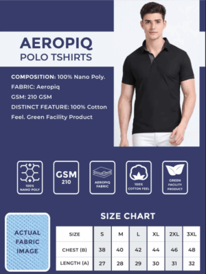 AEROPIQ POLO TSHIRTS